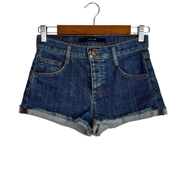JOE'S JEANS Denim Shorts Mid-rise Wash Sally Size 24 = 0 U.S. size - Picture 1 of 5